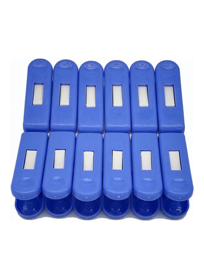 Plastic Cloth Pins, 20 Pins Blue - Image 1