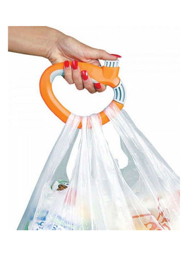 Bag Holder or Holder with Soft Comfortable Handle Orange - Image 2