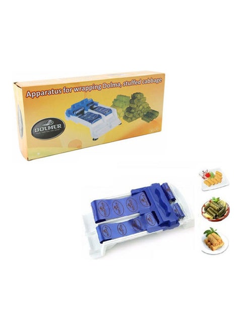Double Dolmer Grape Leaves Rolling Machine Blue