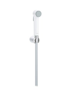 Grohe Bathroom Bidet Trigger Spray Shattaf Silver/White  - Image 1