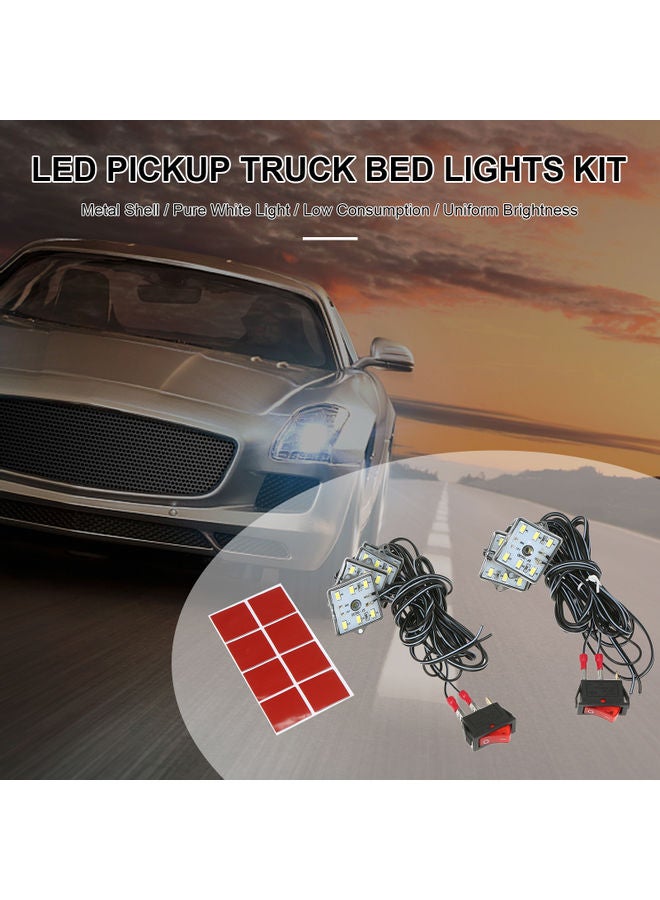48-LED Waterproof Decorative RC Light Black  - Image 2