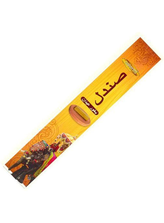Pack Of Sandal Incense Sticks - 24 Sticks Multicolour