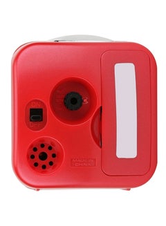 CASIO Analog Alarm Clock Red/White 67x64x34mm  - Image 2