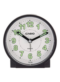 CASIO Analog Alarm Table Clock Black 87x87x36mm  - Image 1