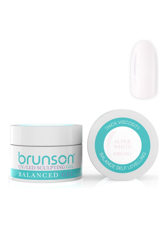 برونسون جل نحت بالأشعة فوق البنفسجية وإضاءة LED أبيض