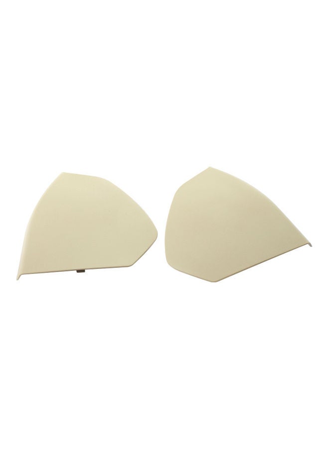 2-Piece Car Front Door Panel Trim Set For Mercedes Benz E-Class W211 2003-2009