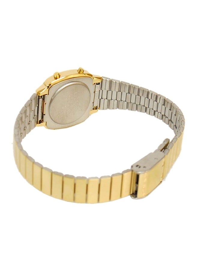 CASIO Women's Vintage Series Water Resistant Stainless Steel Watch LA670WGA-1UWD - 25 mm - Gold - Image 2