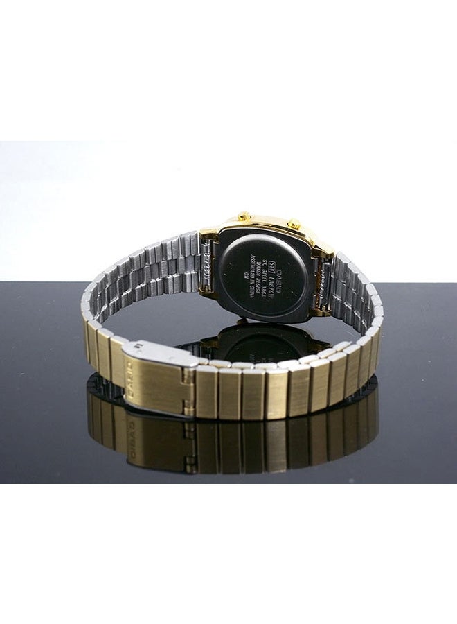 CASIO Women's Vintage Series Water Resistant Stainless Steel Watch LA670WGA-1UWD - 25 mm - Gold - Image 4