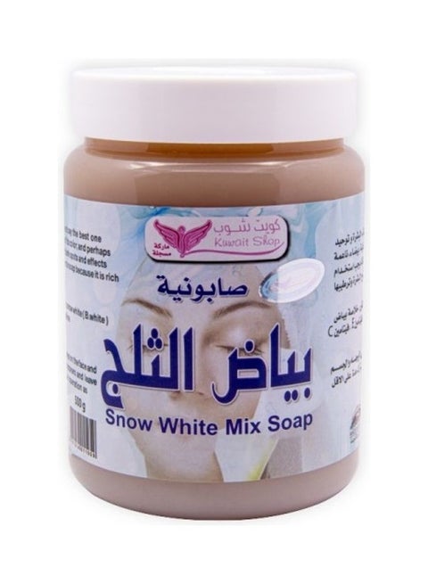 صابونية بياض الثلج أبيض 500جرام