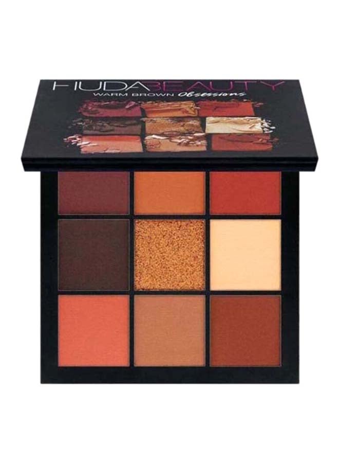 HUDA BEAUTY - Obsessions Eyeshadow Palette Warm Brown - Image 1