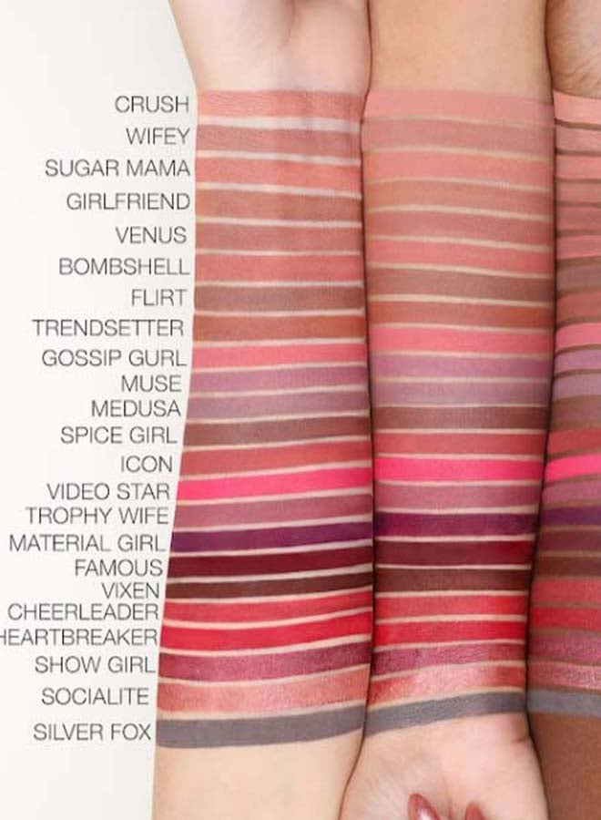 HUDA BEAUTY - Liquid Matte Lipstick Trendsetter- A Stylish Brown Nude - Image 1