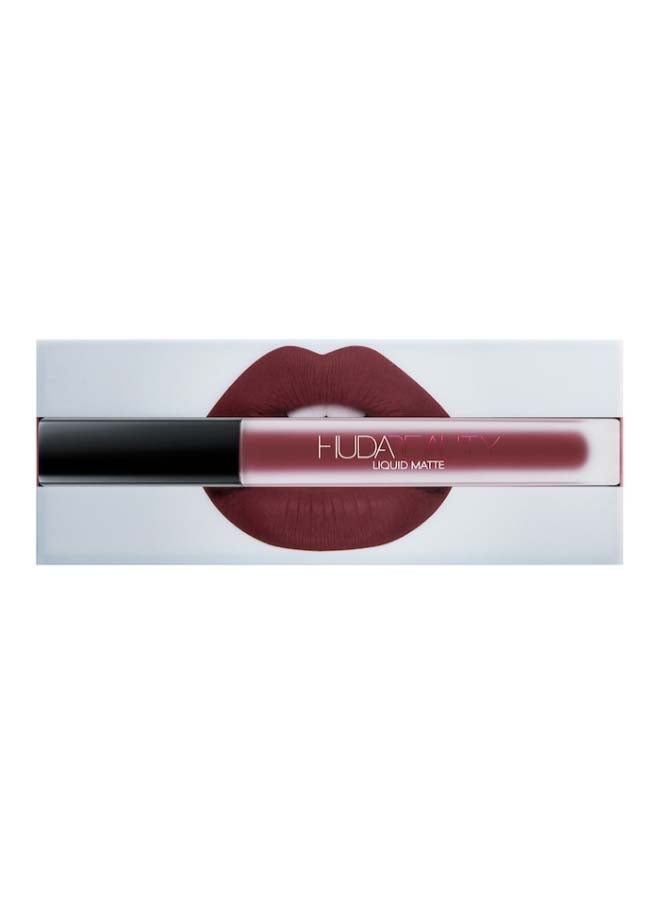 HUDA BEAUTY - Liquid Matte Lipstick Famous - Image 1