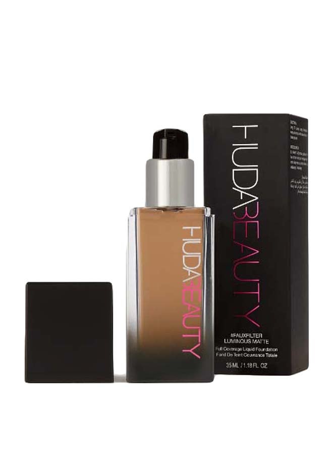 HUDA BEAUTY - Full Coverage Faux Filter Liquid Foundation 410G Brown Sugar - Image 1