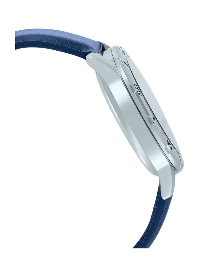 كاسيو ساعة يد بعقارب بسوار من الجلد للرجال طراز MTP-VD01L-2B للرجال - Image 5