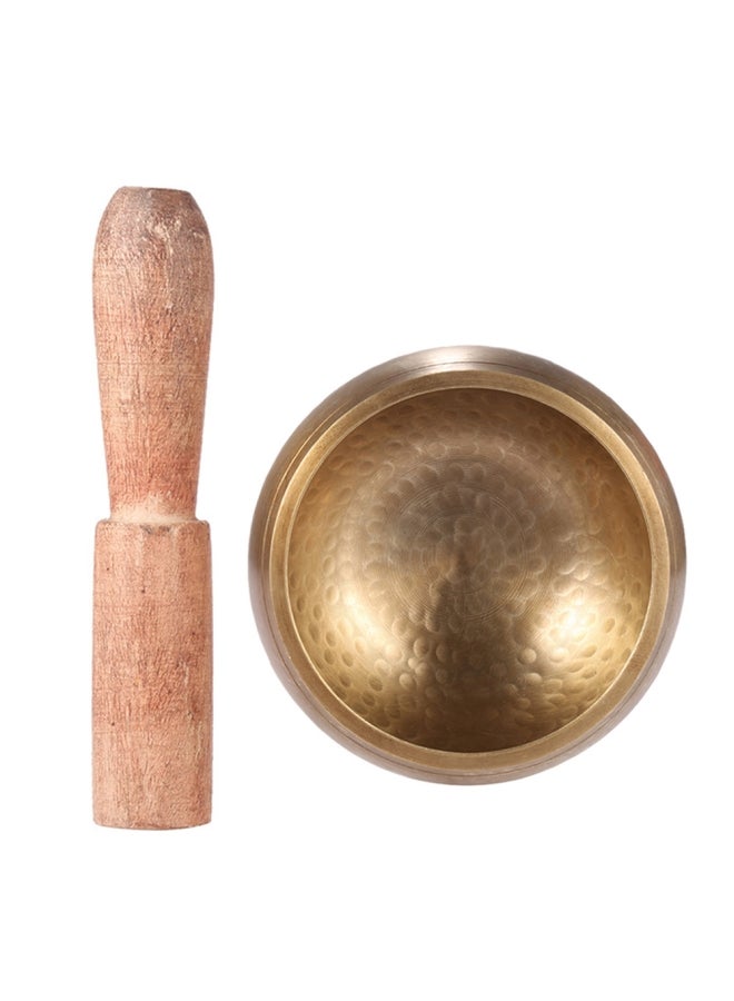 Muslady Handmade Tibetan Bell Metal Singing Bowl with Striker  - Image 3