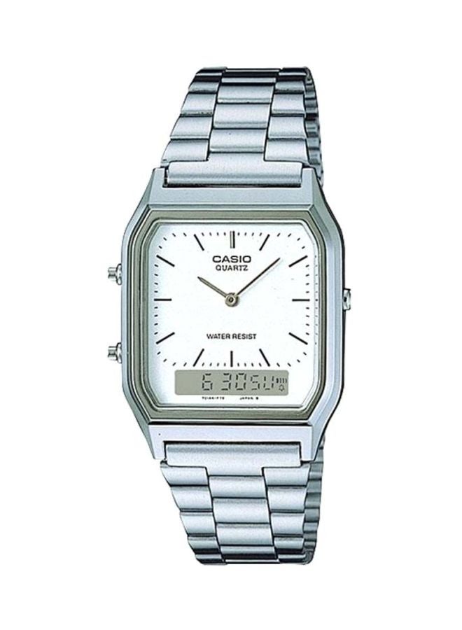 CASIO Men's Stainless Steel Analog/Digital Watch AQ-230A-7DHDF - Image 1