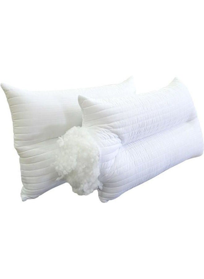 وسادة نوم مريحة للسرير مختلط أبيض - Image 2