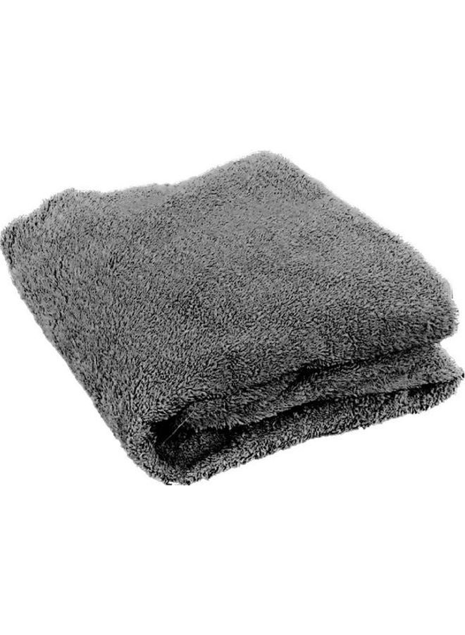 واقي فراش سادة مقاوم للماء مختلط رمادي 180سم