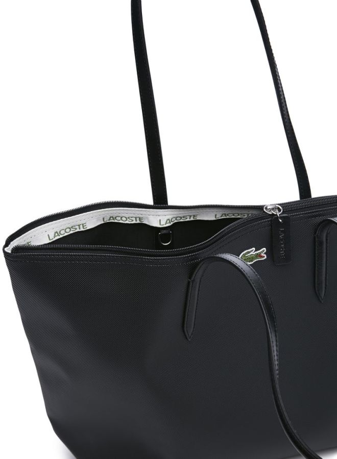 LACOSTE L.12.12 Concept Zip Tote Bag Black  - Image 3