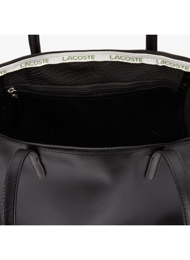 LACOSTE L.12.12 Concept Zip Tote Bag Black  - Image 4