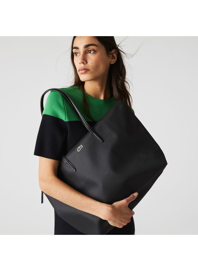 LACOSTE L.12.12 Concept Zip Tote Bag Black  - Image 5