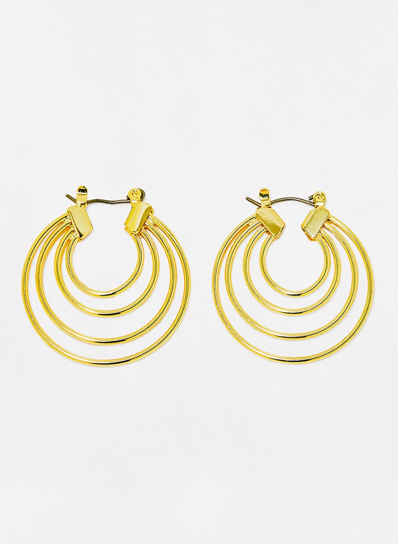 Layered Hoop Earrings