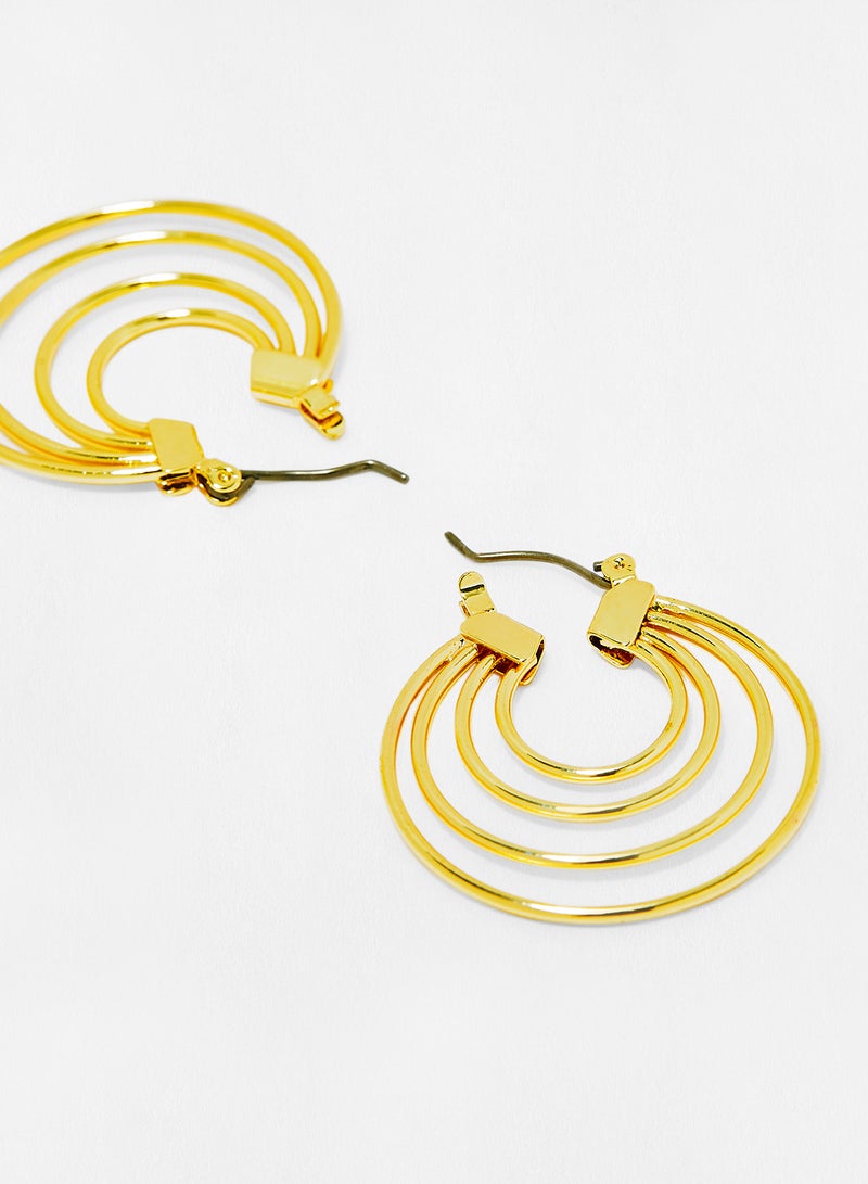Layered Hoop Earrings