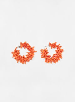 Beads Hoop Earrings