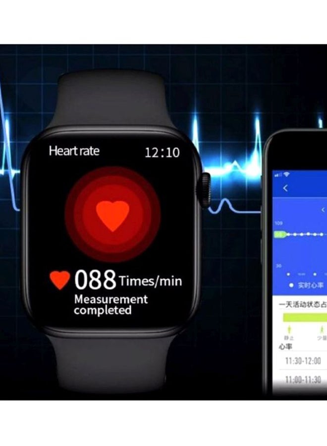MARGOUN HW22 Smart Watch Fitness Tracker Black  - Image 4