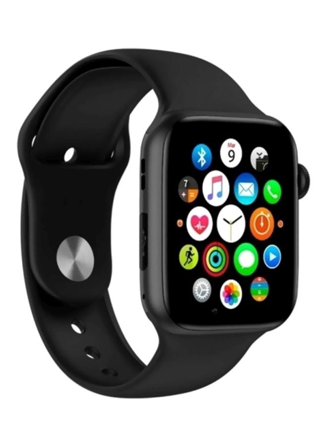 MARGOUN HW22 Smart Watch Fitness Tracker Black  - Image 1