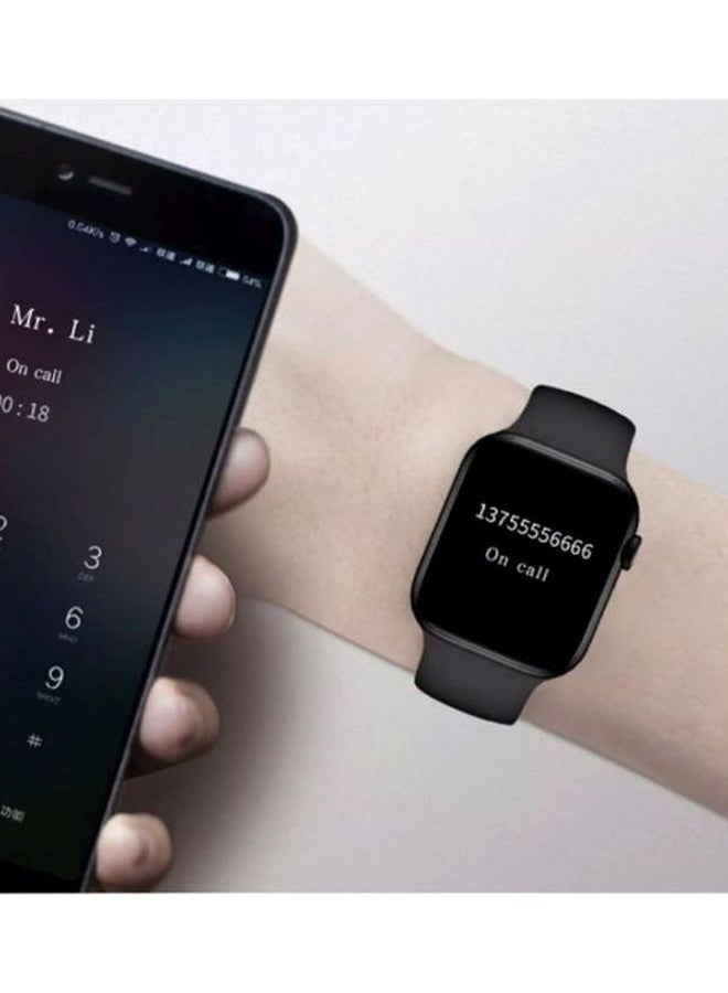 MARGOUN HW22 Smart Watch Fitness Tracker Black  - Image 3