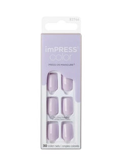KISS Impress Color Nails Picture Purplect  - Image 1