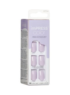 KISS Impress Color Nails Picture Purplect  - Image 2
