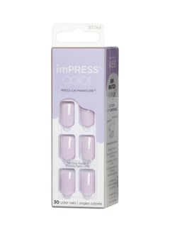 KISS Impress Color Nails Picture Purplect  - Image 3