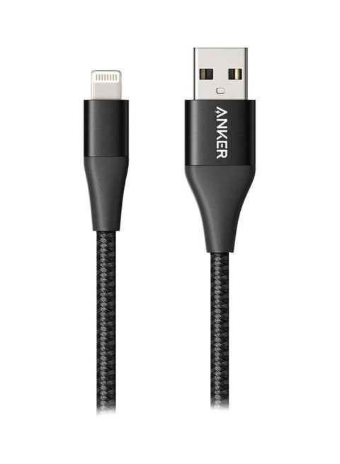 USB Cable With Lighting Connector Black