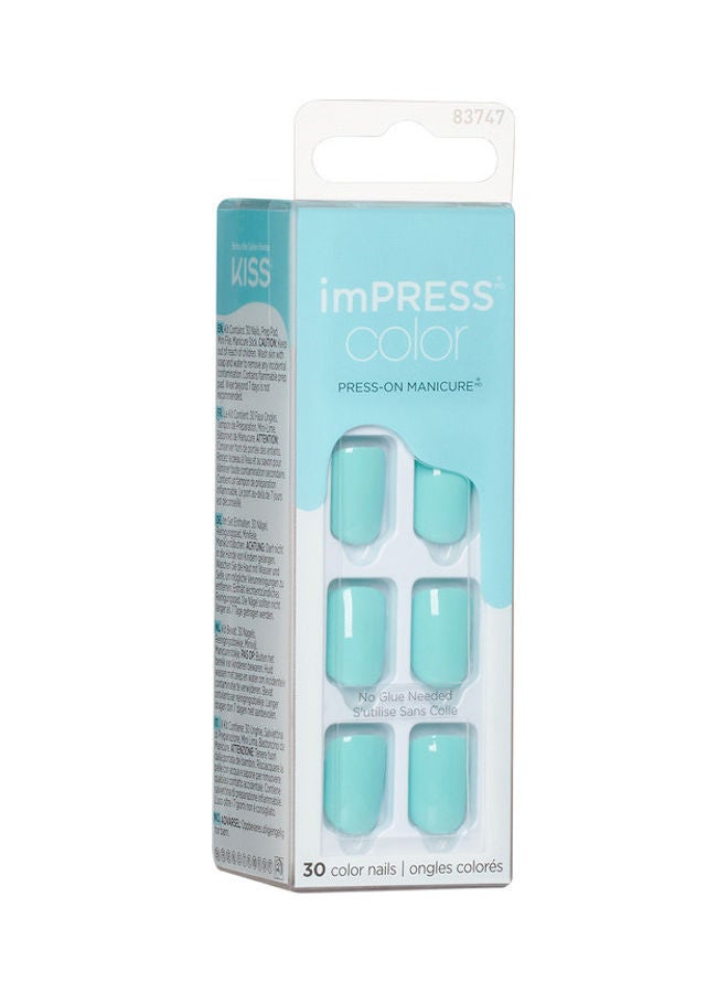 KISS - Impress Color Nails Mint To Be - Image 1