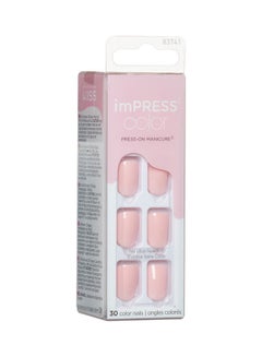KISS Impress Color Nails Pick Me Pink  - Image 2