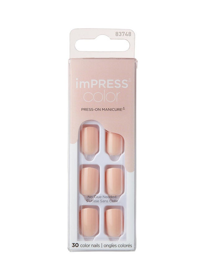 KISS - Impress Color Nails Peevish pink - Image 1