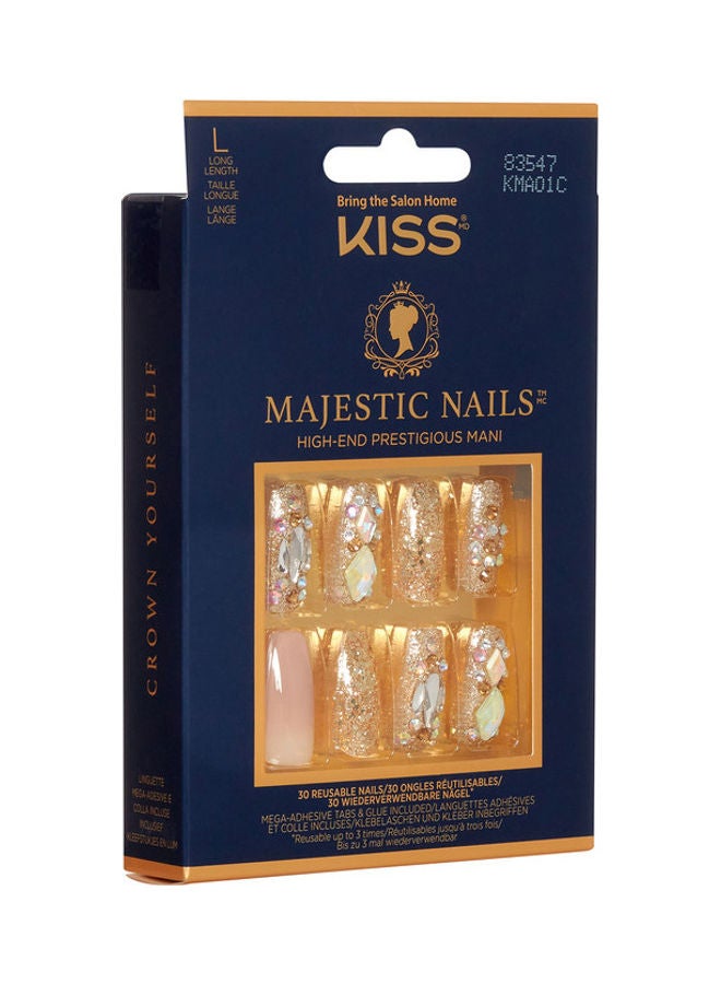 KISS Magestic Nails -Long Coffin My Crown - Image 2