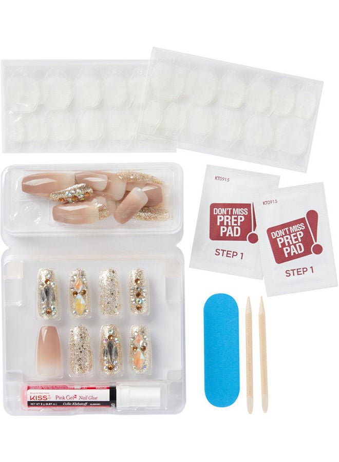 KISS Magestic Nails -Long Coffin My Crown - Image 4