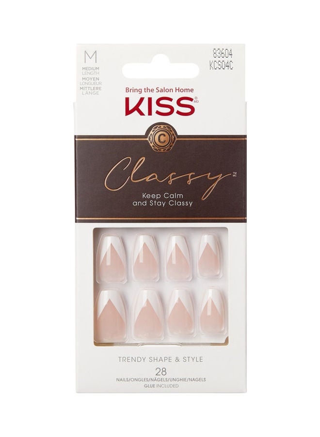 KISS Classy Nails Silk Dress  - Image 1
