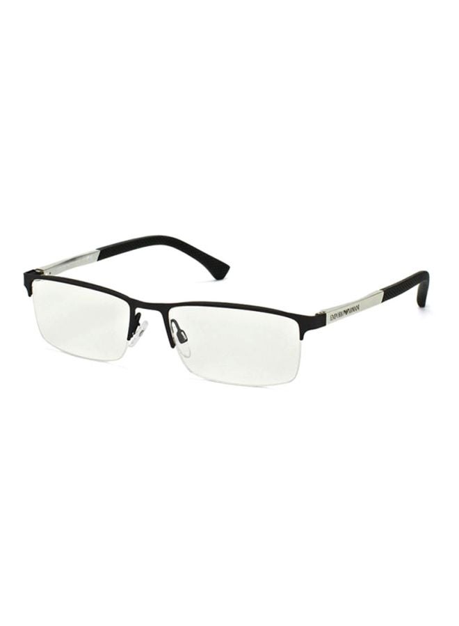 EMPORIO ARMANI - men Rectangular Eyeglass Frame - Image 1