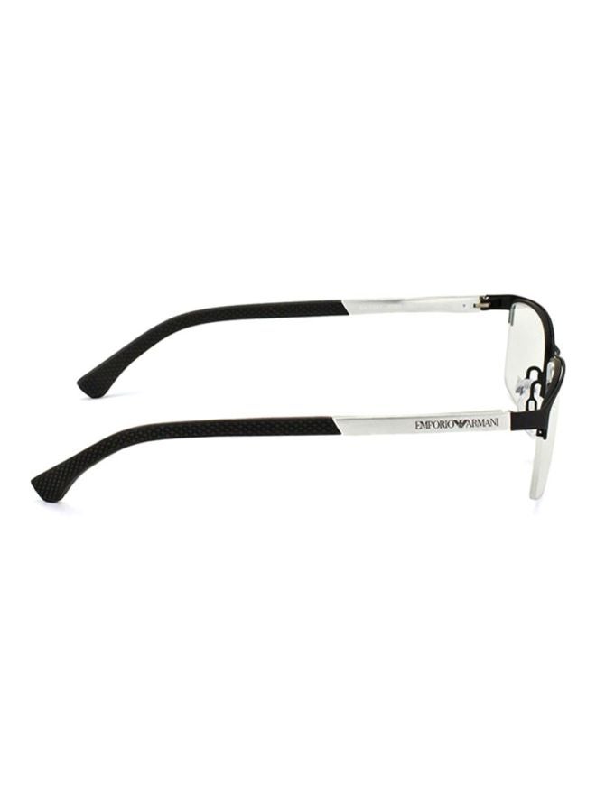 EMPORIO ARMANI - men Rectangular Eyeglass Frame - Image 1