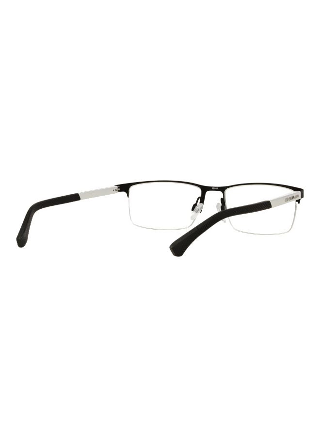 EMPORIO ARMANI - men Rectangular Eyeglass Frame - Image 1