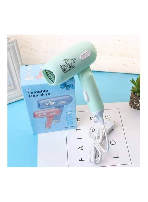 Mini Hair Dryer For Children Or For Travel Multicolour