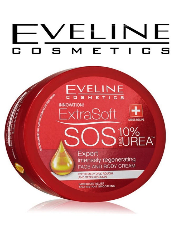 Eveline Extra Soft Sos Face and Body Cream White 175ml - Image 3