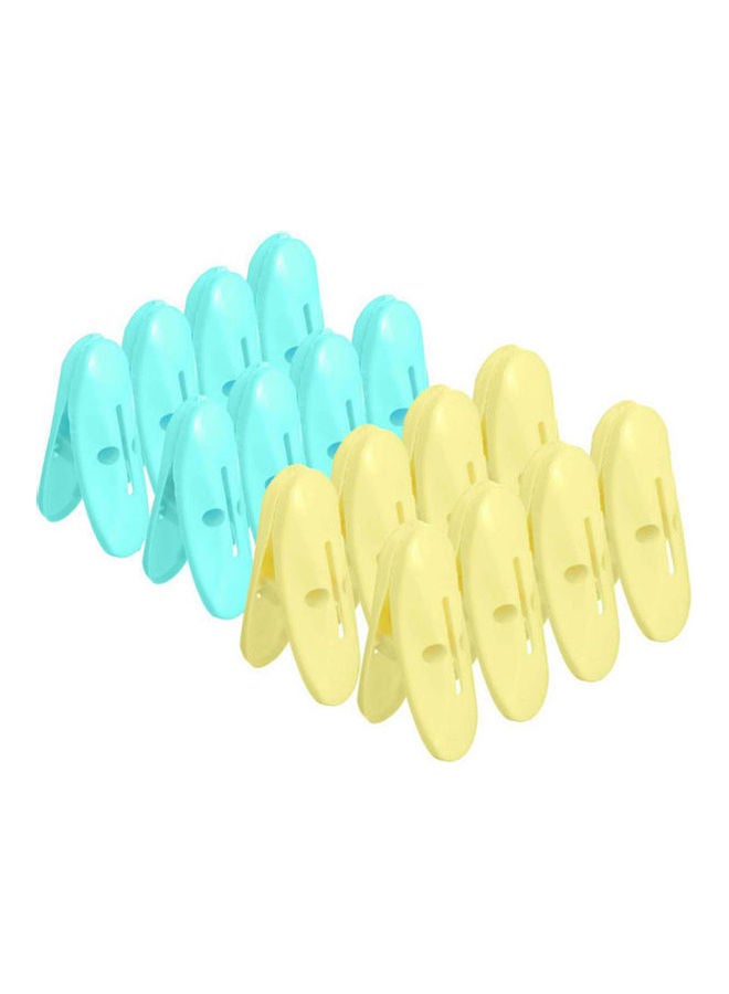 Plastic Cloth Pins, 20 Pins Multicolour - Image 1