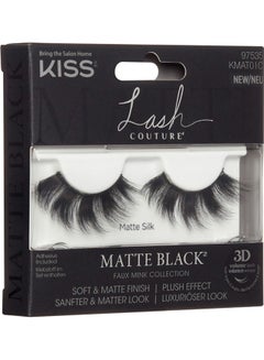 KISS 3D Matte Lash Faux Mink Collection Black  - Image 2