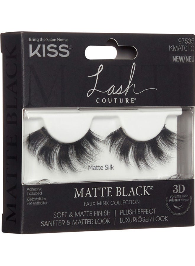KISS - 3D Matte Lash Faux Mink Collection Black - Image 1