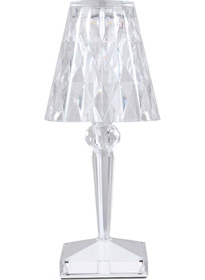 Generic - Modern Crystal Table Lamp Silver - Image 1